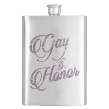 Gay of Honor | Ombre Blue Pink Purple Keepsake