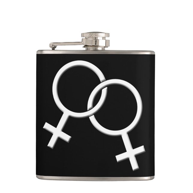 Petaca Gay Pride Bebida Flask Mismo Sexo Love Flask Regal (Anverso)