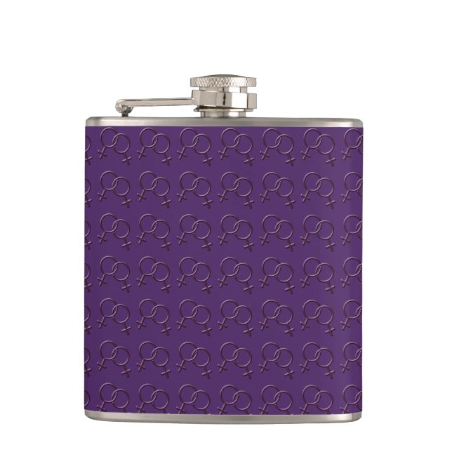 Petaca Gay Pride Bebida Flask Mismo Sexo Love Flask Regal (Anverso)
