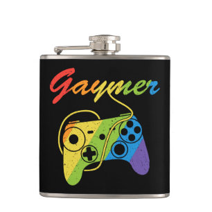 Petaca Gaymer   Controlador de videojuegos Rainbow   Jueg