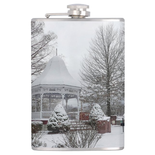 Petaca Gazebo y Cannon (Anverso)