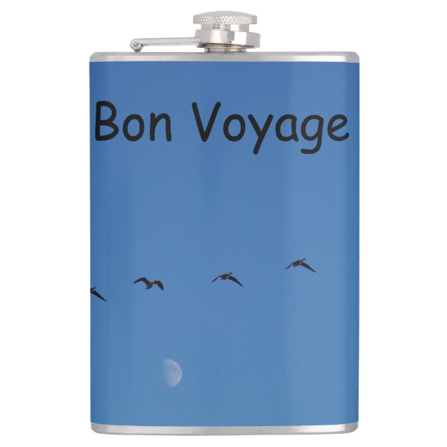 Petaca Géanos canadienses en vuelo (Anverso)