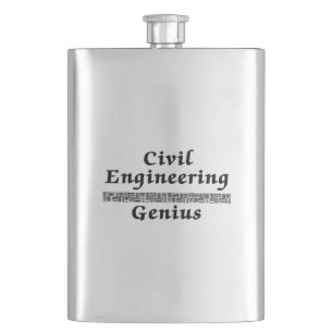 Petaca Genio de ingeniería civil