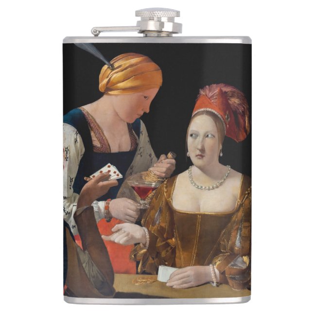 Petaca Georges de la Tour - Cheat with Ace of Diamonds (Anverso)