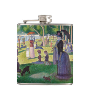 Petaca Georges Seurat - Un domingo en La Grande Jatte