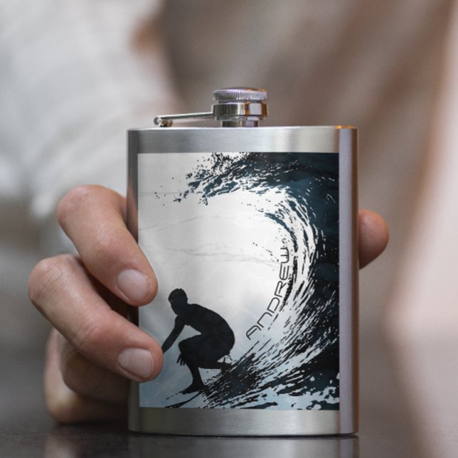 Petaca Gigante personalizado para el surfista de oleada g (Subido por el creador)
