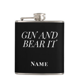 Petaca Gin and Bear It – Personalised Funny Gin