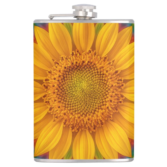 Petaca Girasol Caleidoscopio (Anverso)