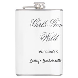 Petaca Girls Gone wild Bachelorette party name date bride