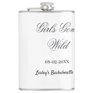 Petaca Girls Gone wild Bachelorette party name date bride