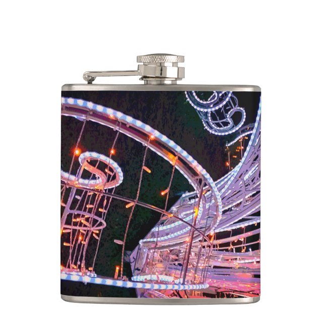 Petaca Giro rosa (Anverso)