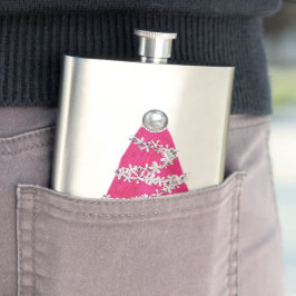 Petaca Glam Pink Christmas Tree