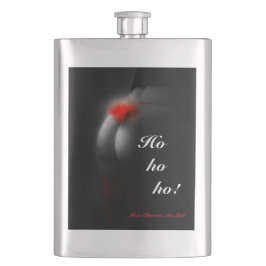 Petaca Glamour sexy abate Navidades "ho" Chiste Hip Flask