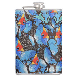 Petaca Glass Kanga Blue Beer