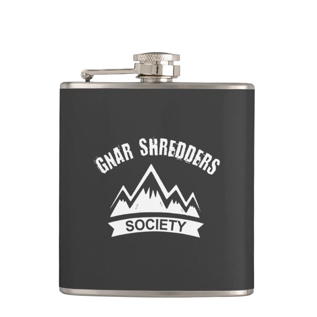 Petaca Gnar Shredders Society (Anverso)
