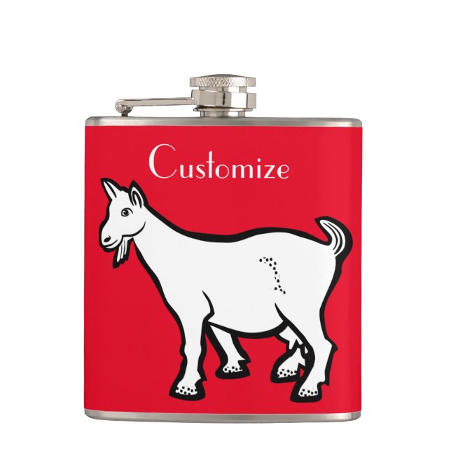 Petaca Goat Animal Thunder_Cove (Anverso)