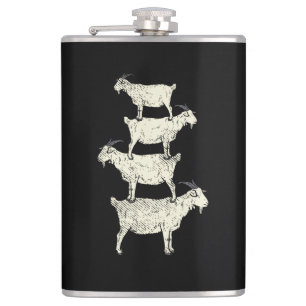 Petaca Goat Retro