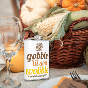 Petaca Gobble hasta que tambaleas la graciosa caída Frien