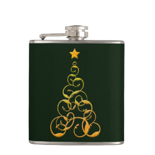 Petaca Gold Tree Flask