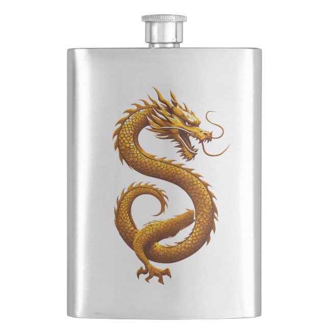 Petaca Golden Dragon (Anverso)