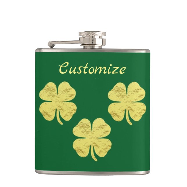 Petaca Golden Shamrock Thunder_Cove (Anverso)