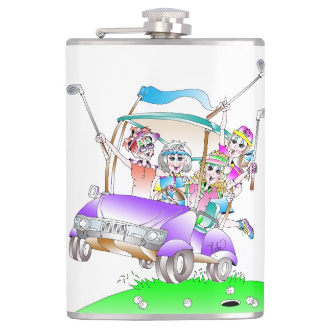 PETACA GOLF FLASK (Anverso)