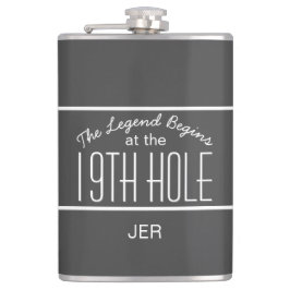 Petaca Golfer Funny Sports Pro Classic Monograma Juego Gr