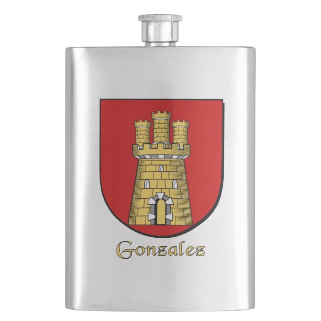 Petaca Gonzalez Heraldic Shield (Anverso)