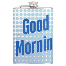 Petaca Good Morning Blue Dots