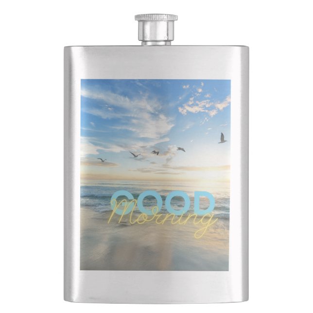 Petaca Good Morning Blue Sky (Anverso)