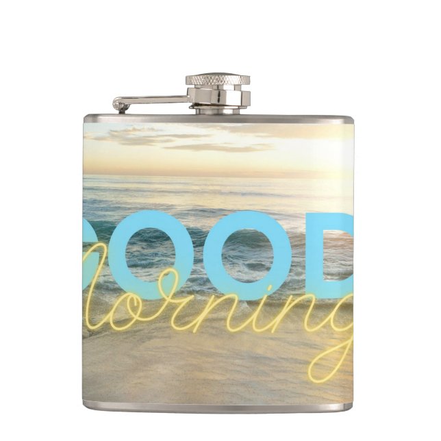 Petaca Good Morning Blue Sky (Anverso)