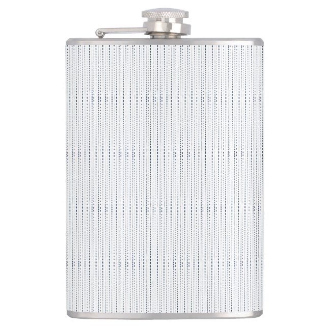 Petaca Gotas de lluvia abstractas (Anverso)