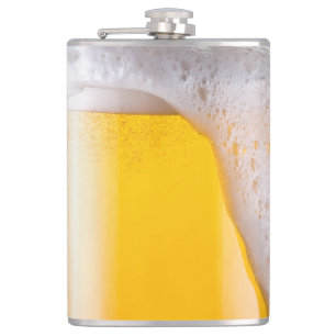 Petaca Graciosa jarra de espuma de cerveza ilusión ópti