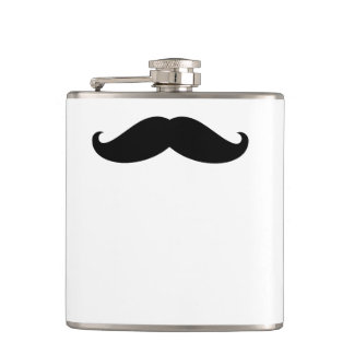 Petaca Gracioso Hipster Mustache