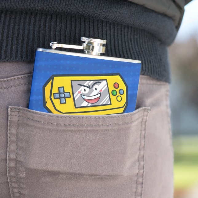 Petaca Gracioso saludo del Día del Padre Portátil Amarill (In Situ)