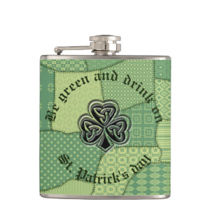 Petaca Gracioso trinquete de moda chispeo de suerte irlan