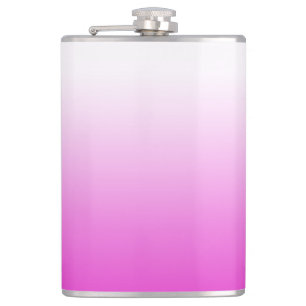 Petaca Gradiente de color rosa