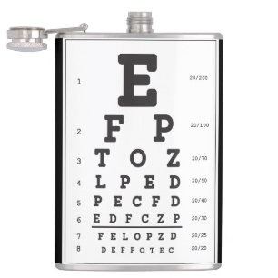 Petaca Gráfico ocular Matraz envuelto de vinilo