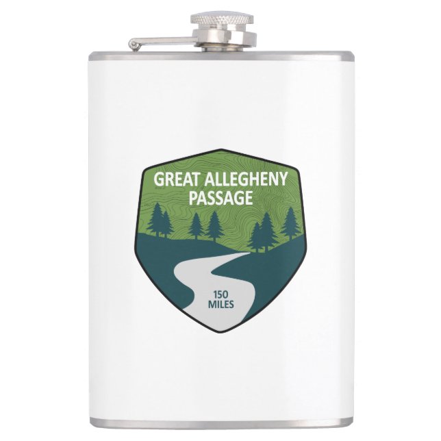 Petaca Gran Allegheny Passage (Anverso)