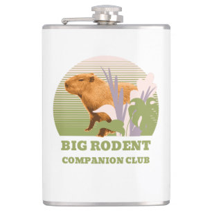 Petaca Gran Club de Compañeros de Roedores Capibara
