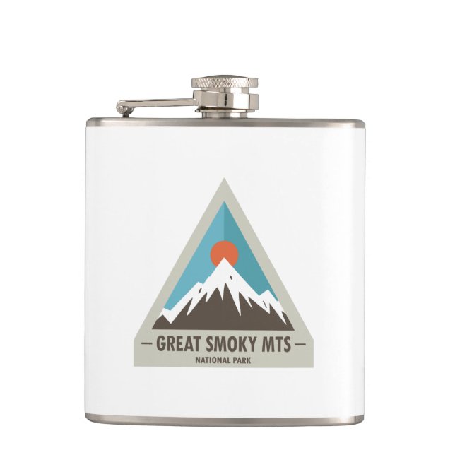 Petaca Gran Parque Nacional de Montañas Smoky (Anverso)