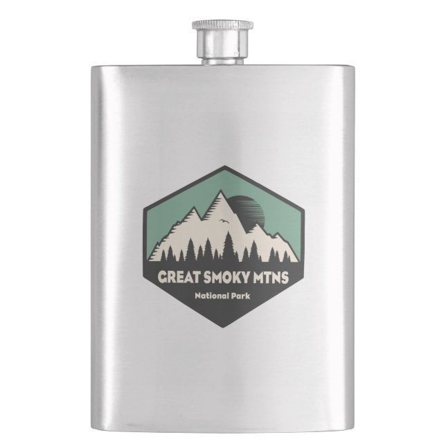 Petaca Gran Parque Nacional de Montañas Smoky (Anverso)