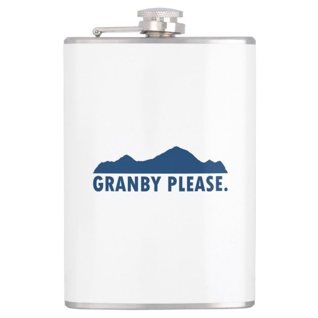 Petaca Granby Colorado Please (Anverso)