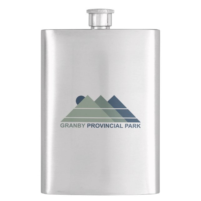 Petaca Granby Provincial Park Mountain Sun (Anverso)