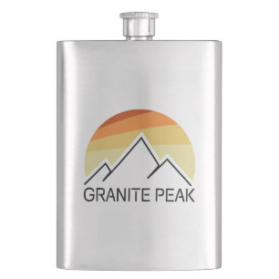 Petaca Granite Peak Montana Retro