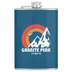 Petaca Granite Peak Montana Sun Eagle