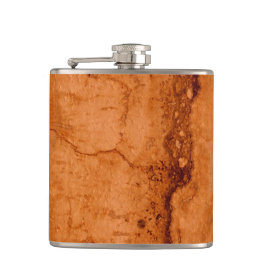 Petaca Granito de cañón de cobre, oro ámbar montañas Sedo