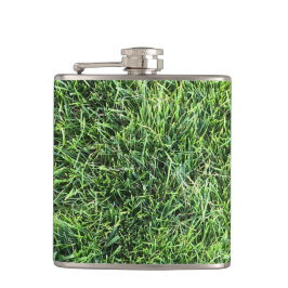 Petaca Grasa verde divertido patrón de textura foto real