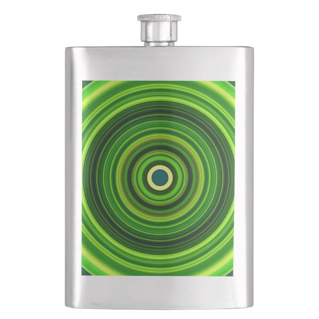 Petaca Greena geométrica Mandala Design-64055 (Anverso)