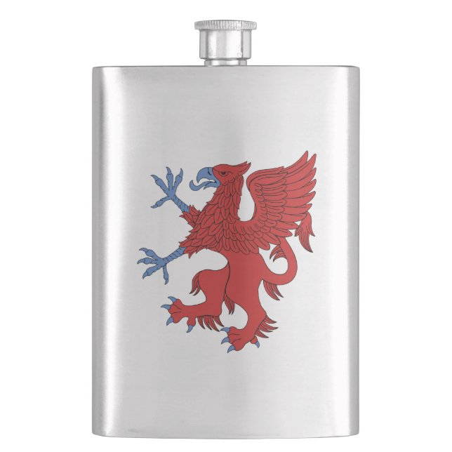 Petaca Griffin Rampant Gules (Anverso)